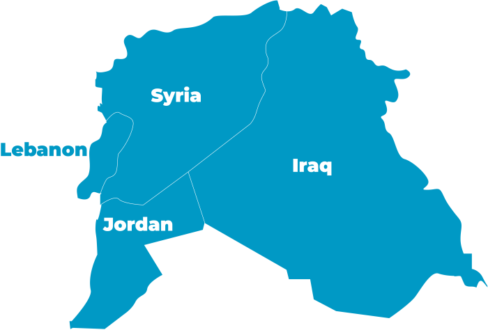 JRS Middle East Map