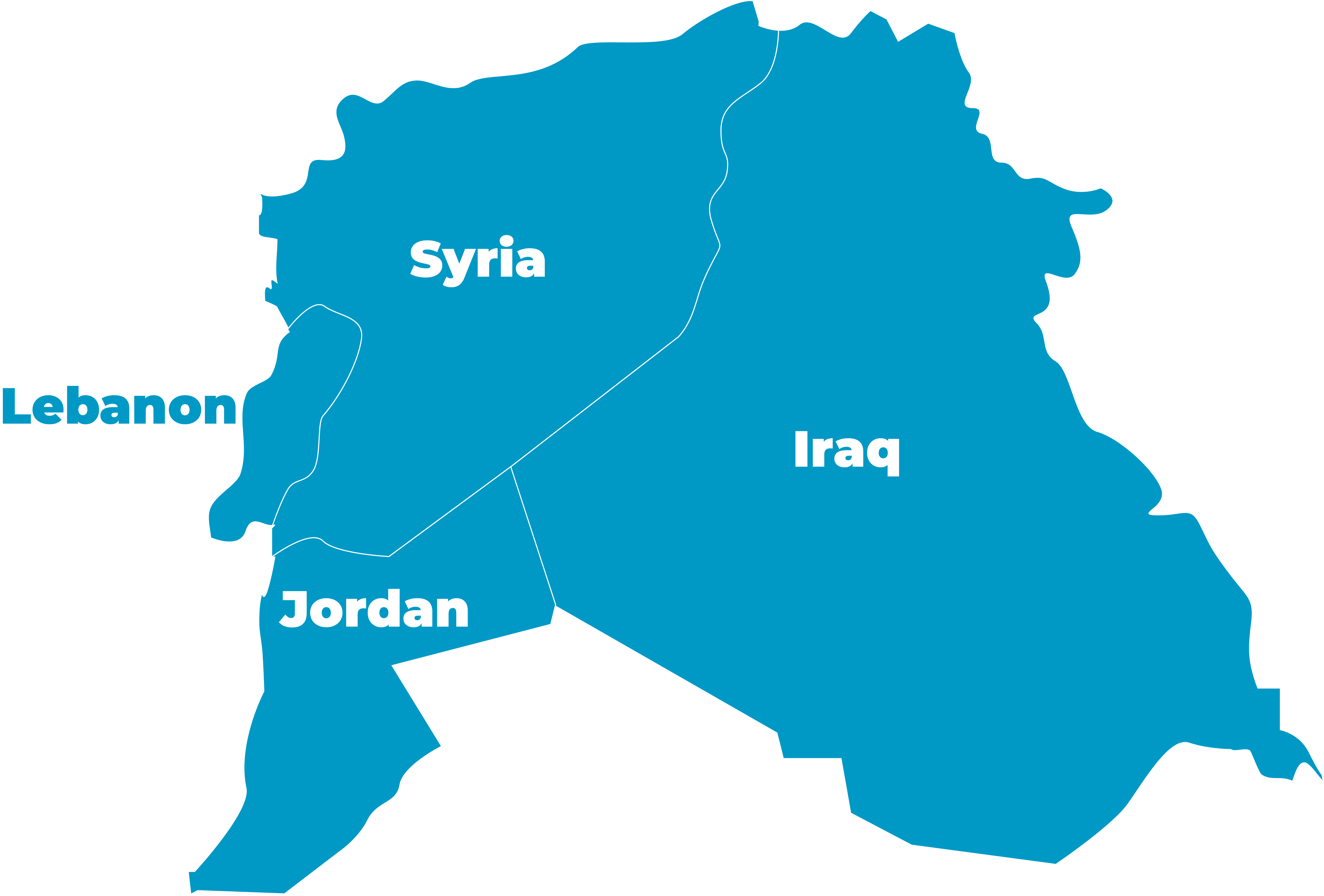 JRS Middle East Map